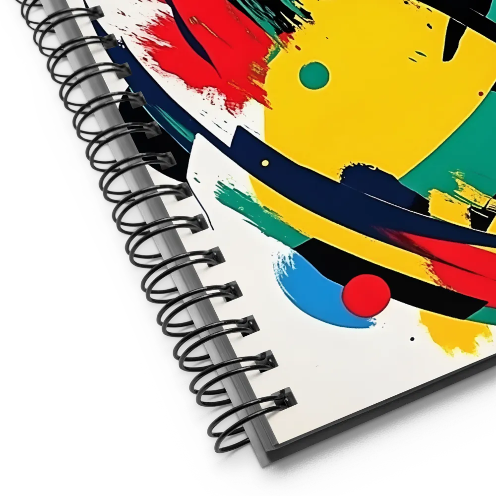 Dynamic Abstraction | Spiral Notebook