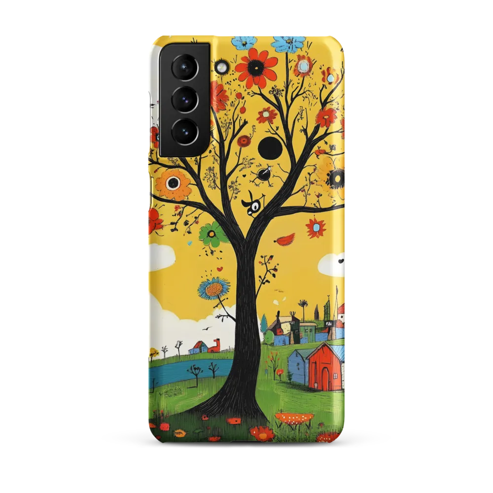 Whimsical Blooms of Life | Phone Case |  S21 Plus | Snap Case | Matte
