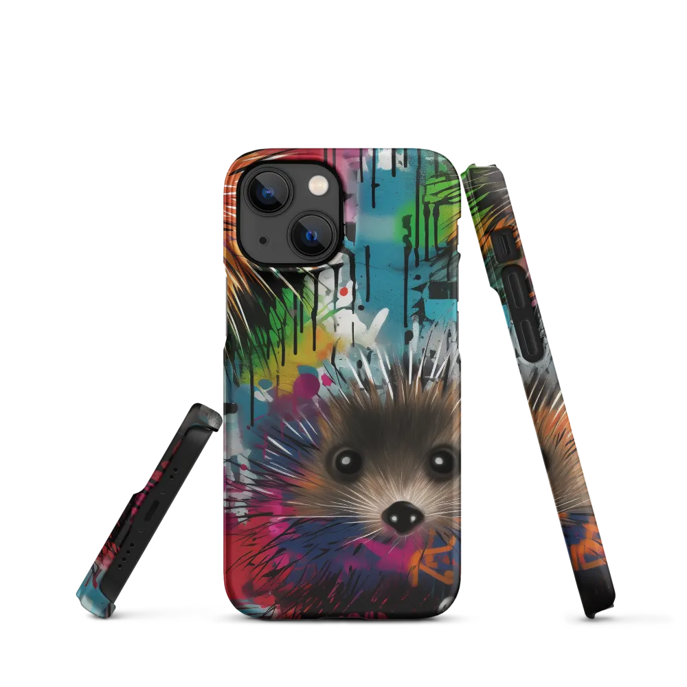 Whimsical Hedgehogs in a Kaleidoscopic Wonderland