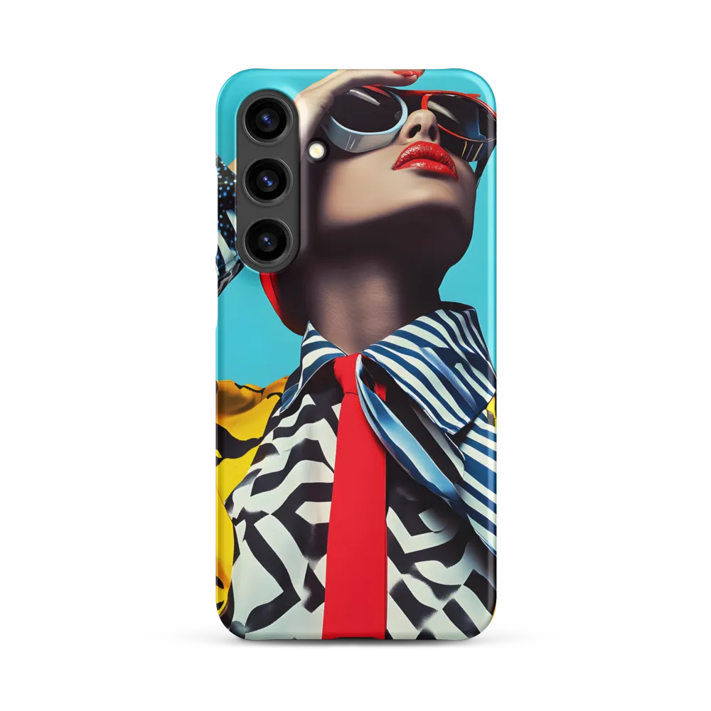 Chic Confidence in Bold Patterns