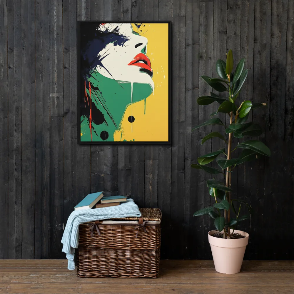 Bold Reflections: A Pop Art Portrait