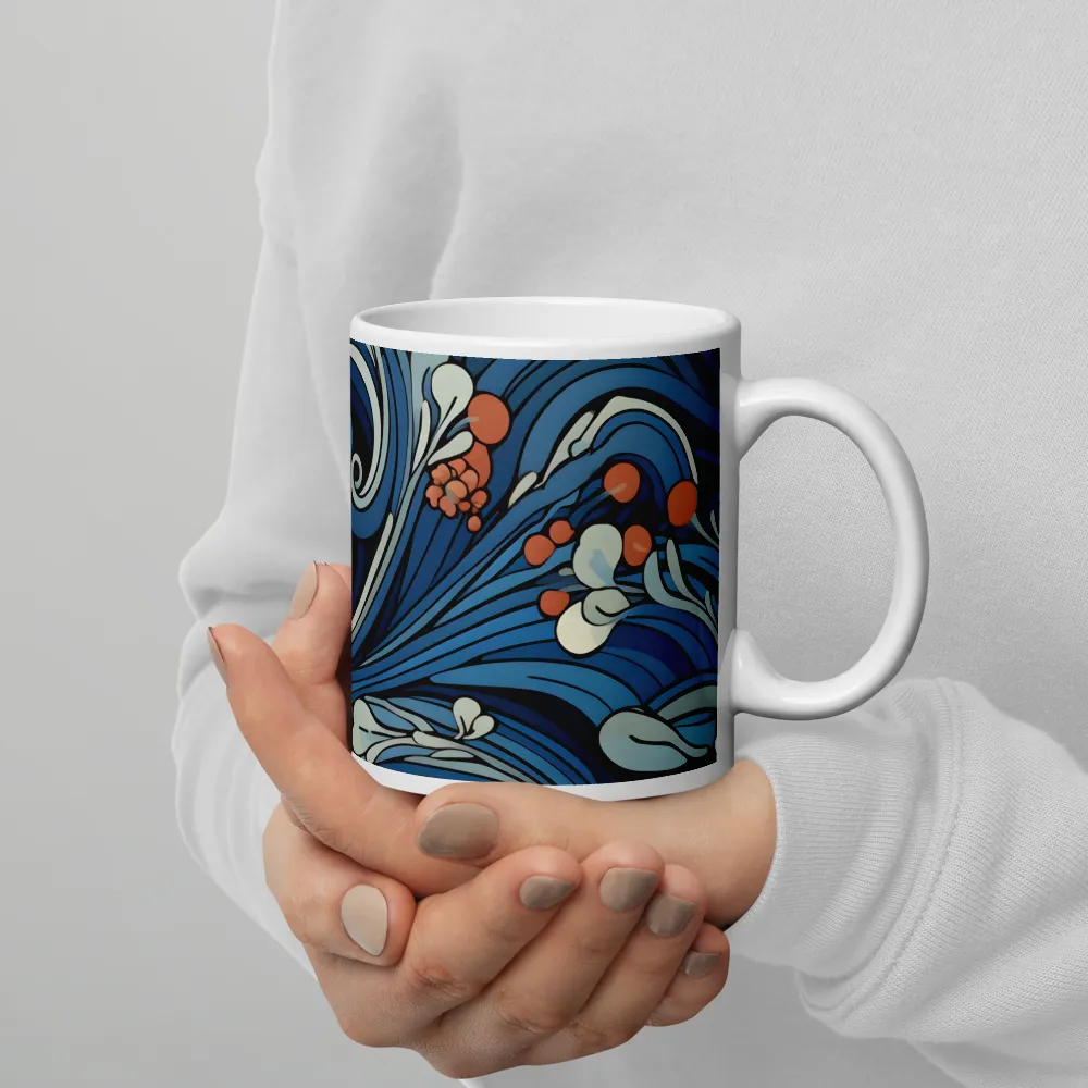 Nature's Elegance: An Oceanic Tapestry | Mugs | Multiple Sizes & Colors