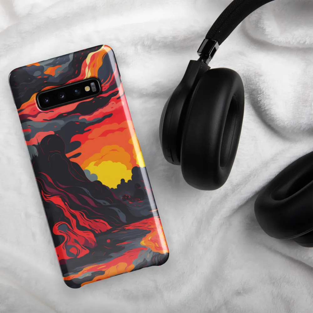 Eruption of Colors | Phone Case |  S10 Plus | Snap Case | Glossy