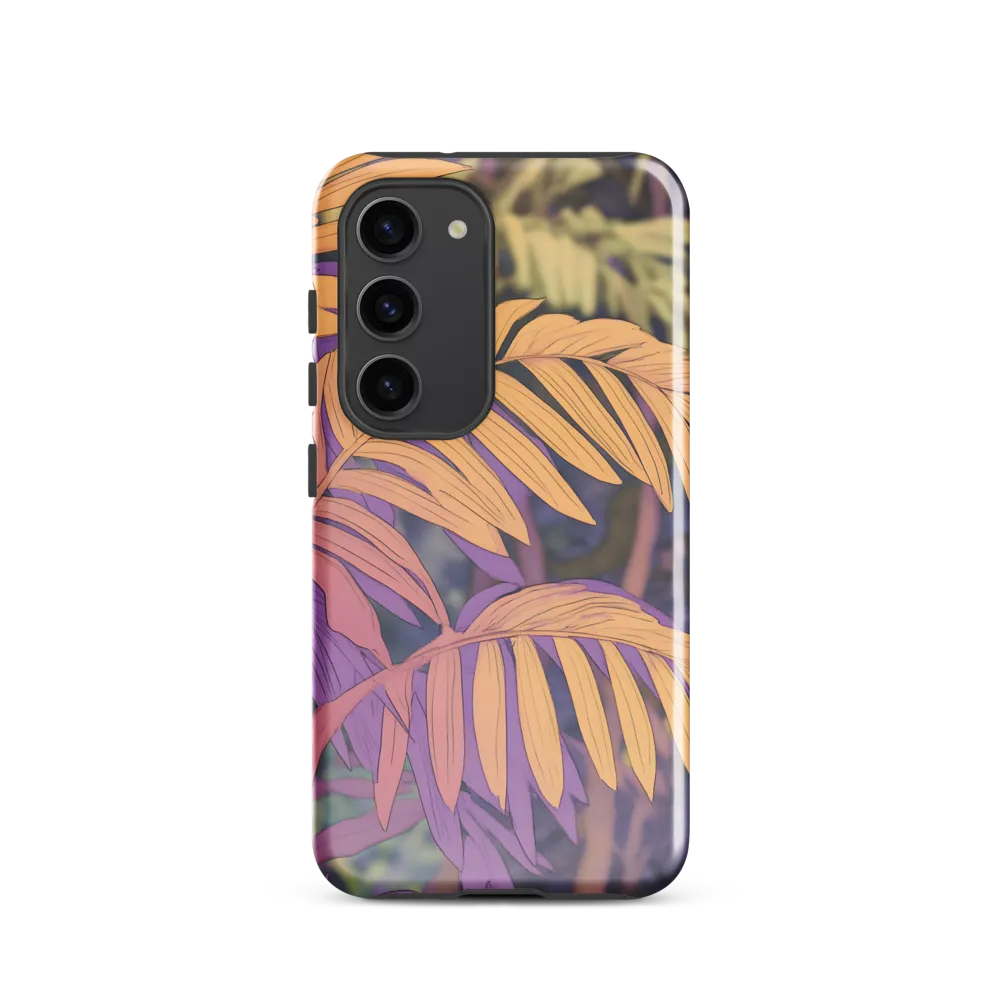 Harmonious Leaves in Digital Twilight