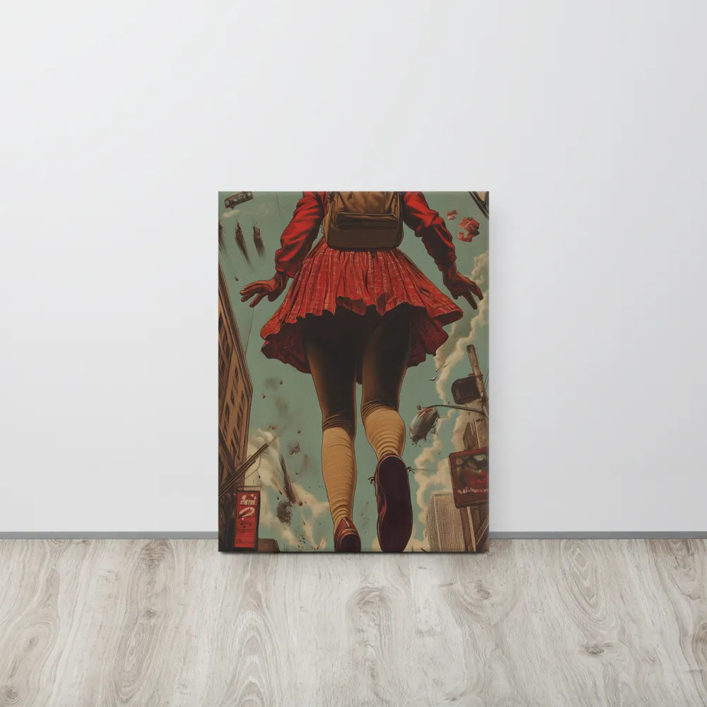 Flight of the Urban Dreamer | Canvas | 18″×24″