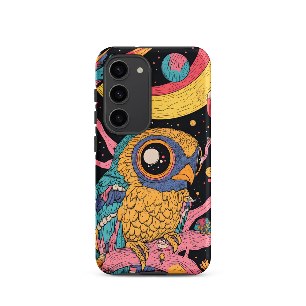 Whimsical Cosmic Owl