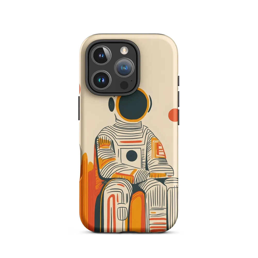 Contemplation of the Stars | Phone Case |  16 Pro | Tough Case | Matte