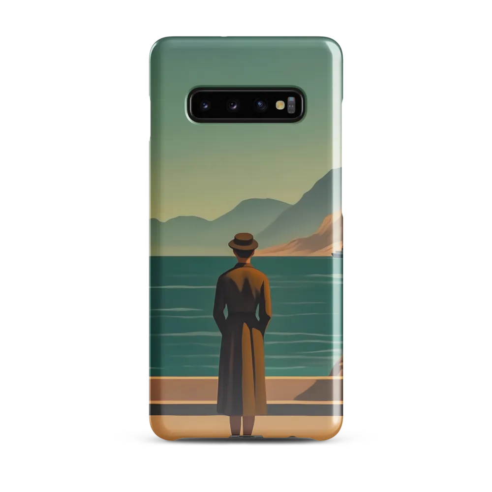 Solitude by the Sea | Phone Case |  S10 Plus | Snap Case | Glossy