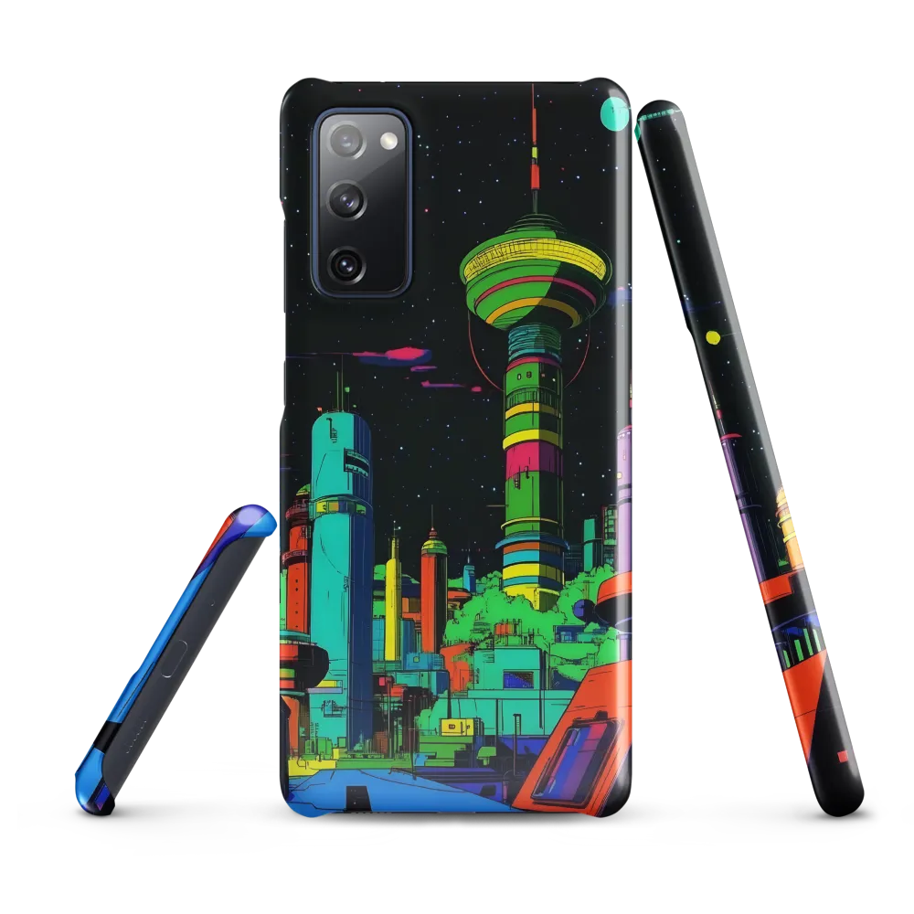 Neon Dreams: A Futuristic Cityscape