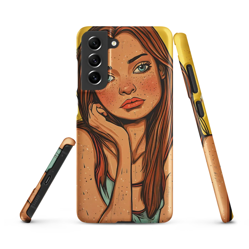 Panel Portrait: Sunlit Freckles