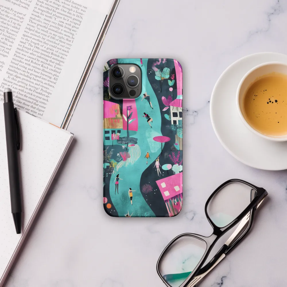 Whimsical Journey Through a Vibrant Landscape | Phone Case |  12 Pro Max | Snap Case | Matte
