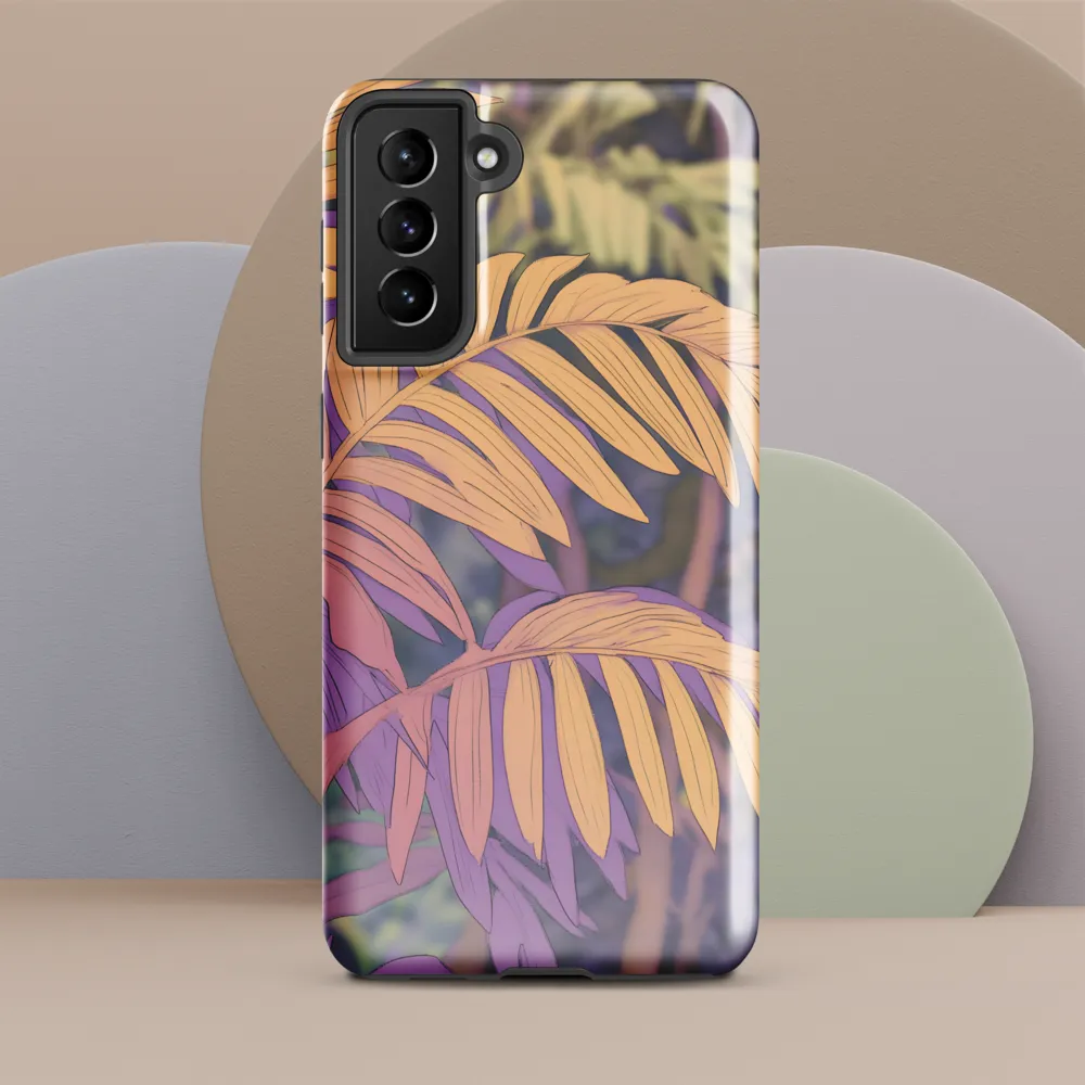 Harmonious Leaves in Digital Twilight