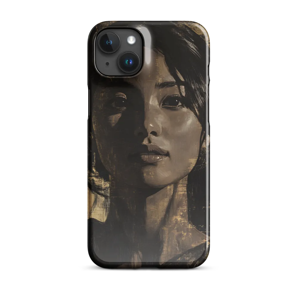 Golden Gaze: A Contemporary Portrait