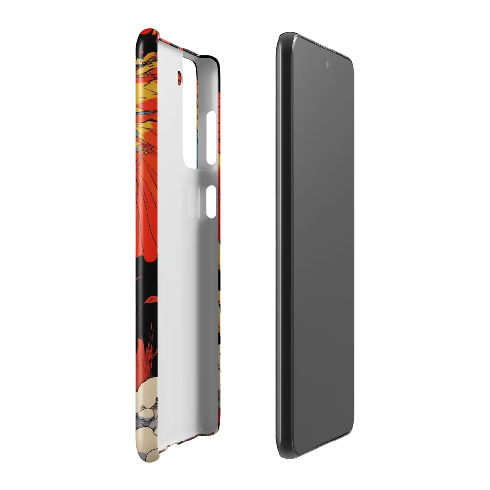 Majesty of the Floral Elephant | Phone Case |  S21 Plus | Snap Case | Glossy