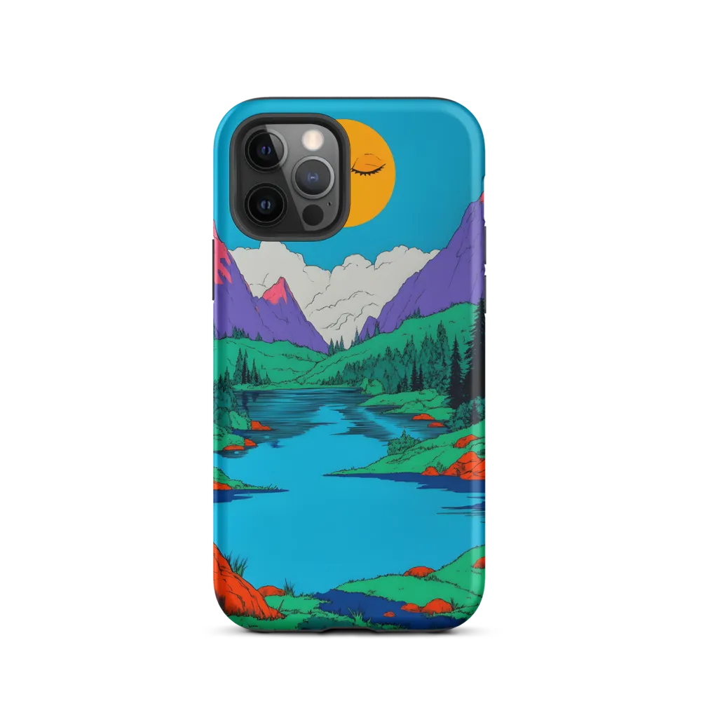 Whimsical Serenity in Vibrant Colors