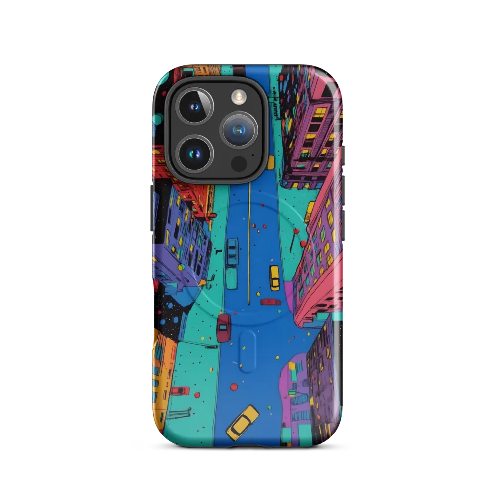 Aerial Dreamscape: The Pulse of Urban Life | Phone Case |  16 Pro | MagSafe® Tough Case | Glossy