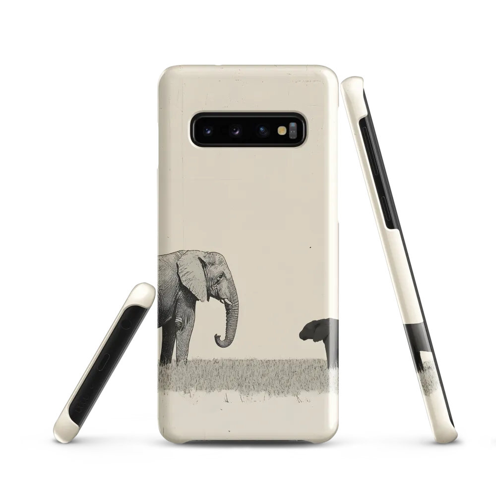 Contrasting Companions | Phone Case |  S10 | Snap Case | Glossy