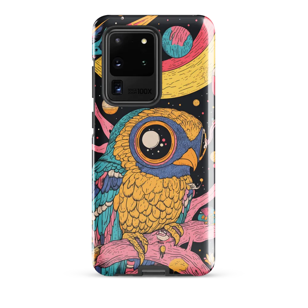 Whimsical Cosmic Owl