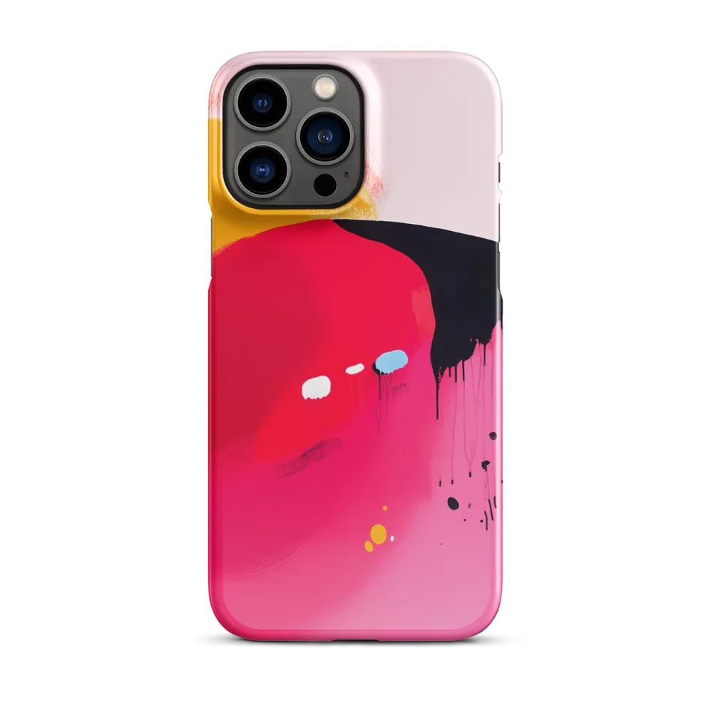 Magenta Sweep — Study in Drips and Fields