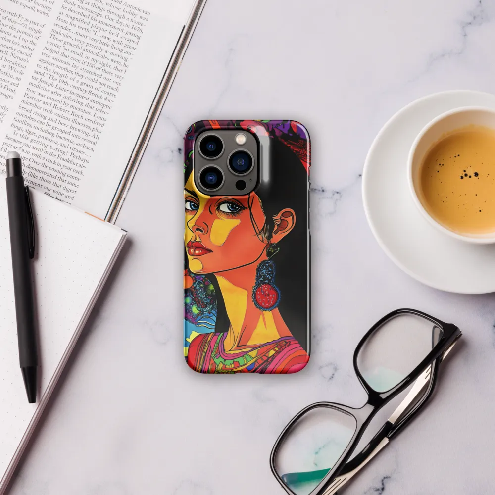 Ethereal Dreamscape in Vivid Colors | Phone Case |  14 Pro | Snap Case | Glossy