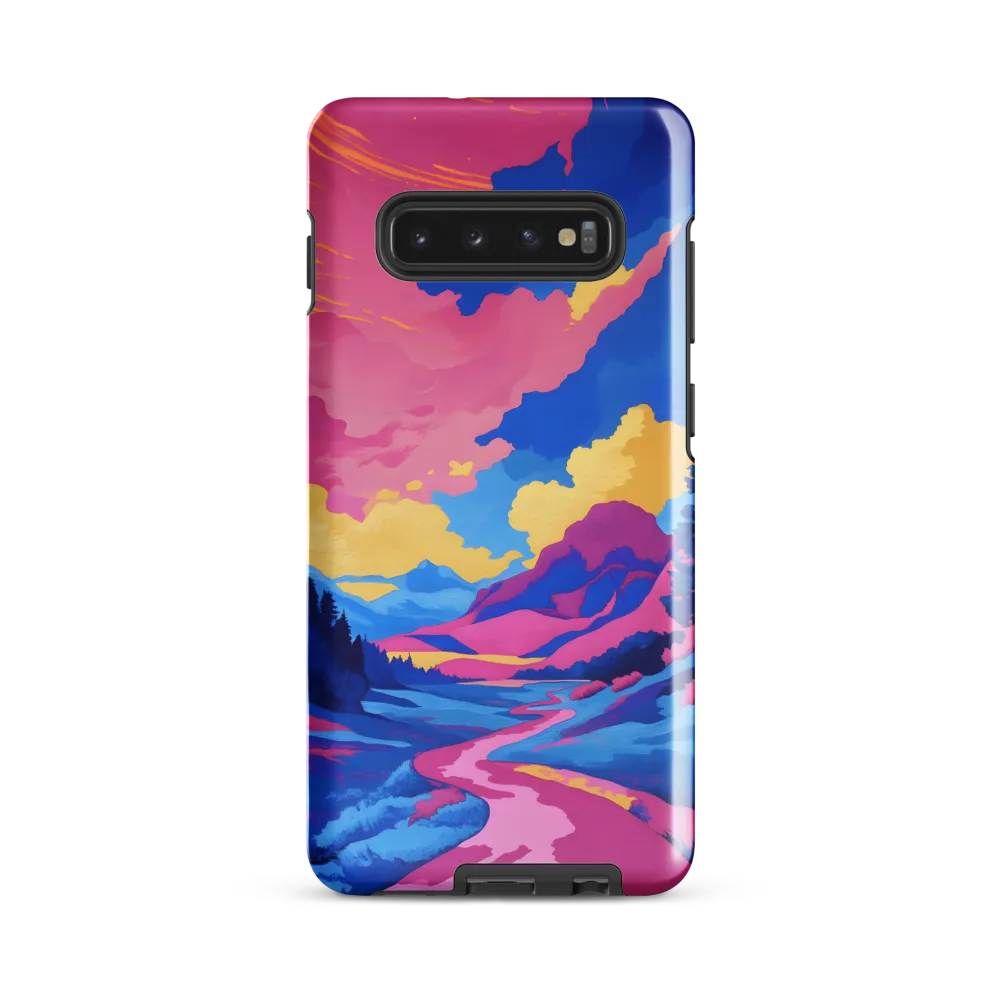 Dreamscape: The Serene River | Phone Case |  S10 Plus | Tough Case | Glossy