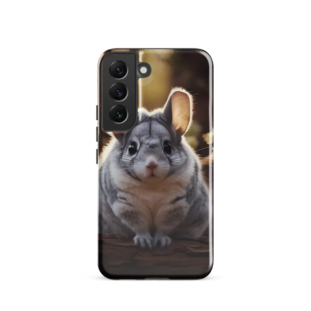 Curious Chinchilla in the Forest