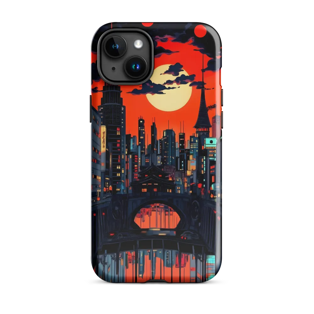 Nightfall in a Neon City