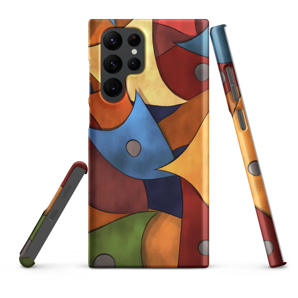 Vibrant Interplay of Shapes