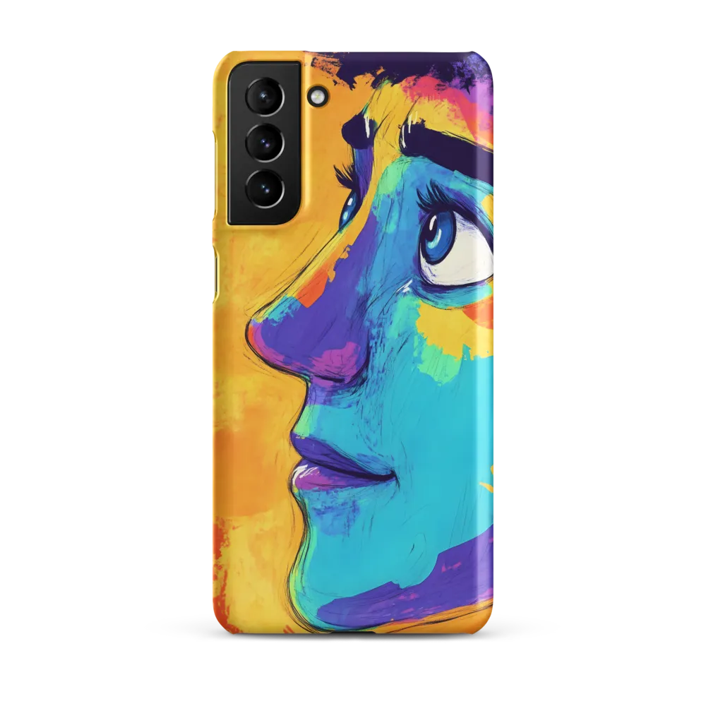 Whispers of Curiosity | Phone Case |  S21 Plus | Snap Case | Matte