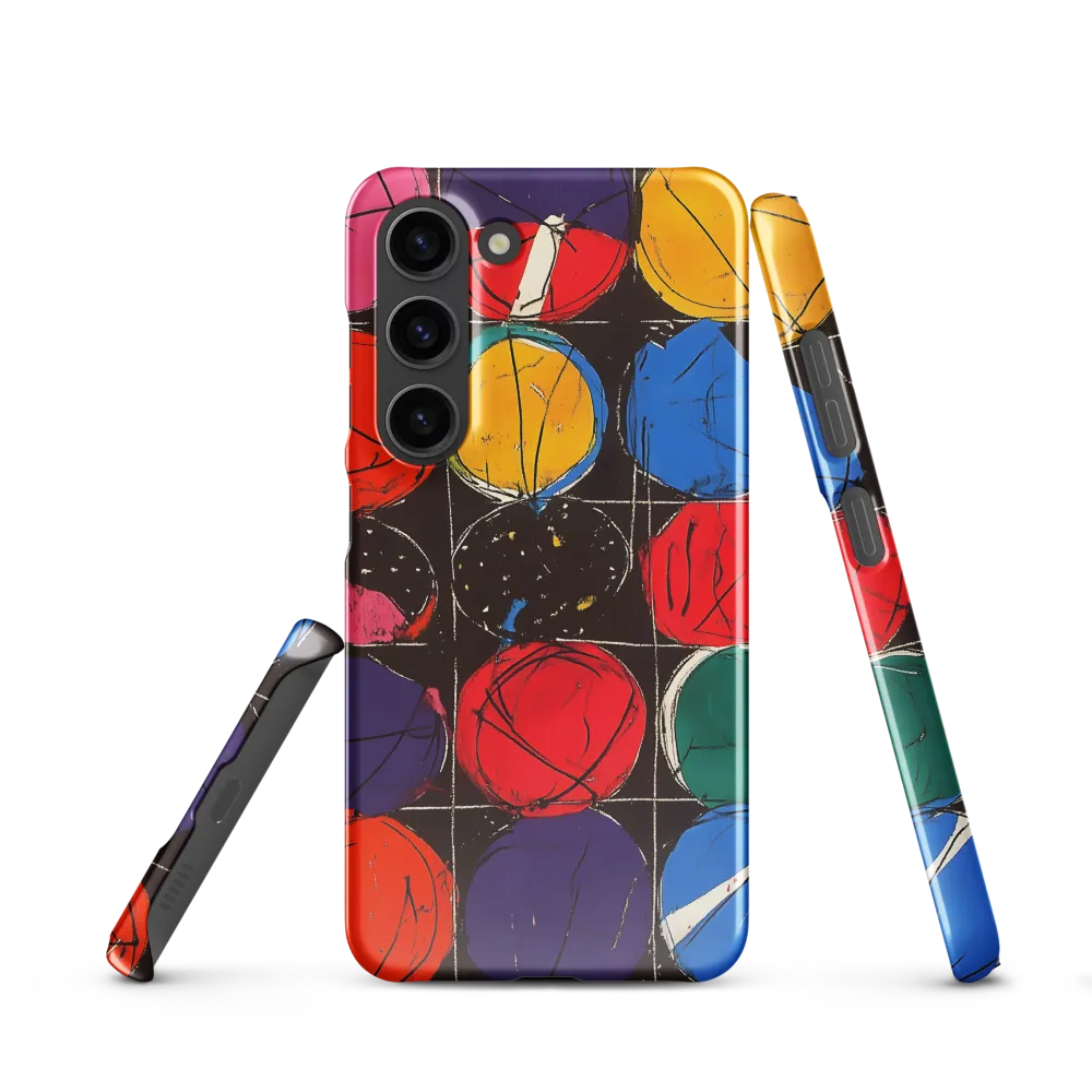 Colorful Circles in Abstract Harmony