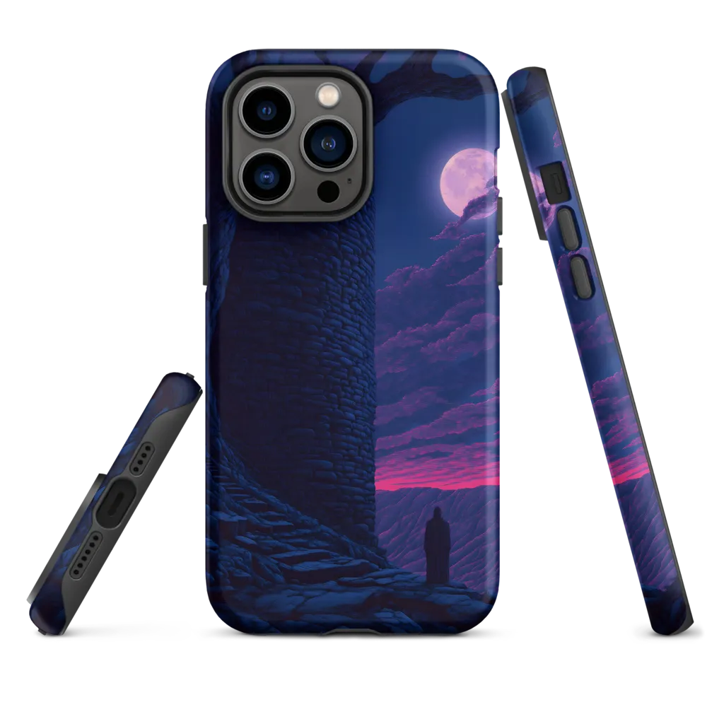 Moonlit Solitude | Phone Case |  14 Pro Max | Tough Case | Matte