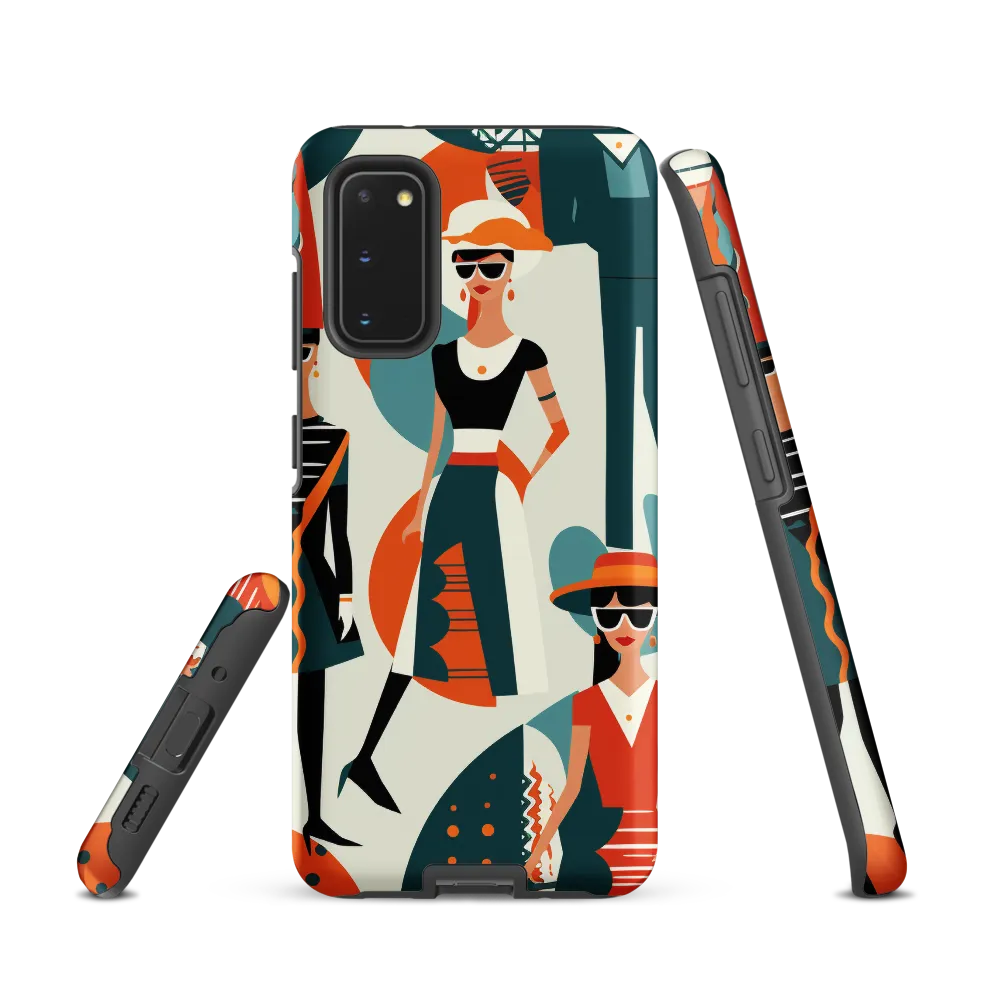 Chic Figures in Pop Art