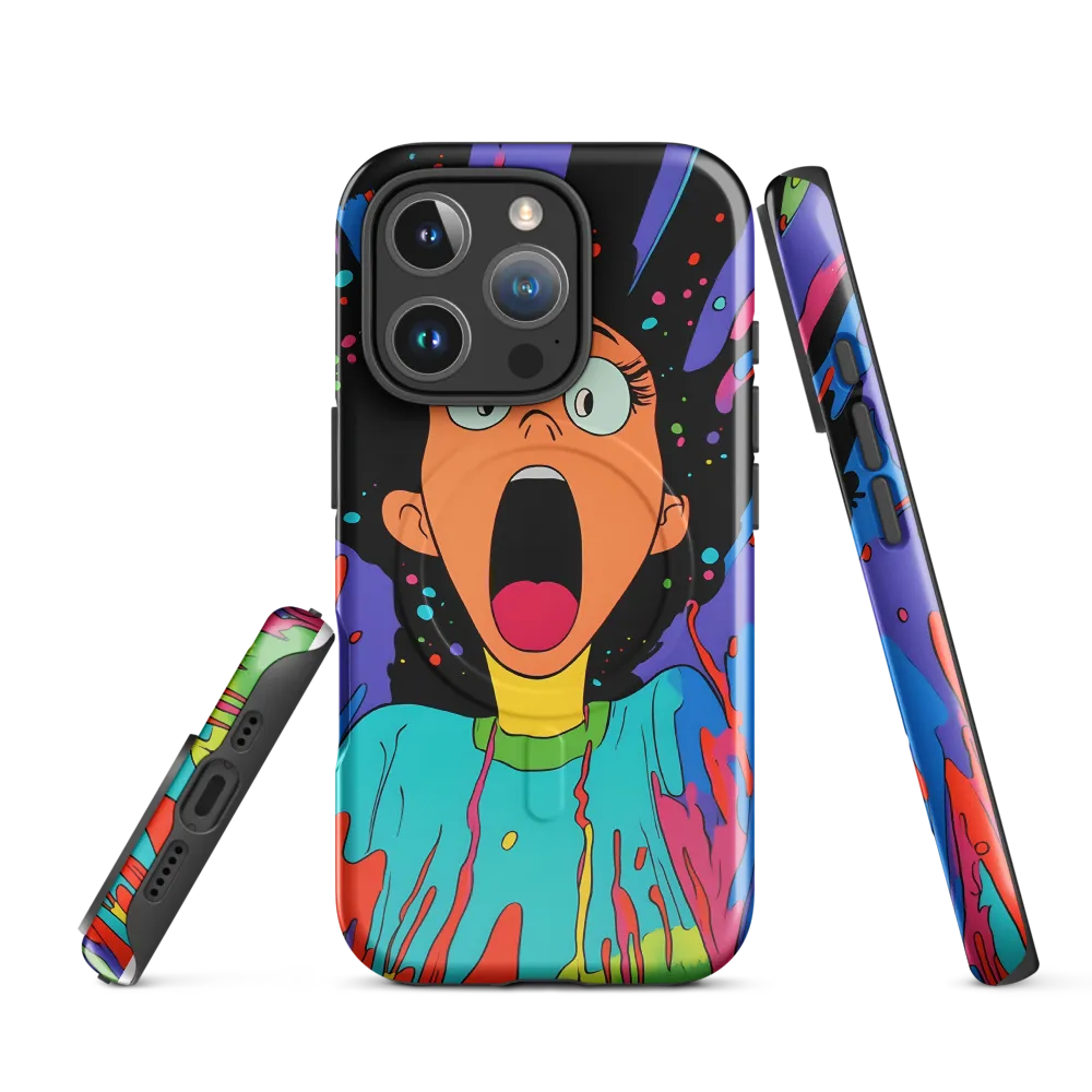 Eruption of Emotion | Phone Case |  16 Pro | MagSafe® Tough Case | Glossy