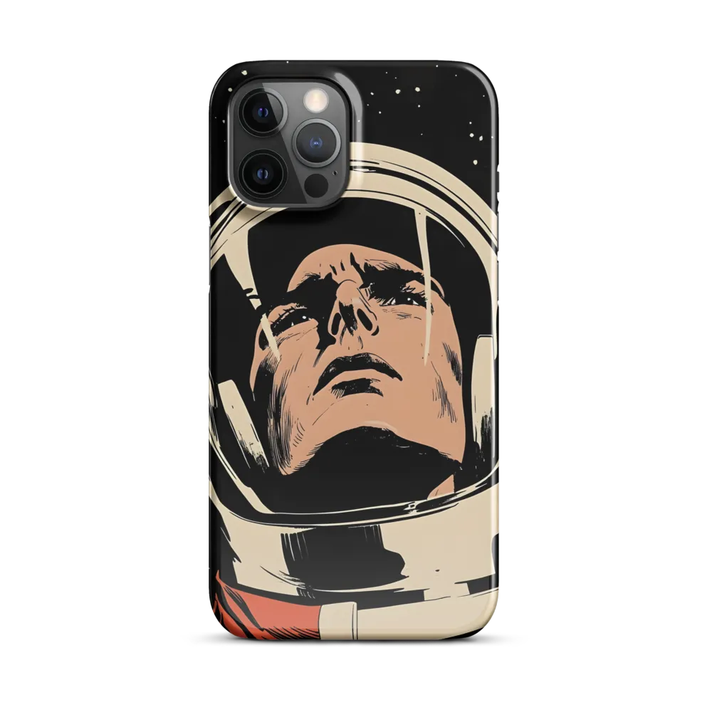 Gaze of the Astronaut | Phone Case |  12 Pro Max | Snap Case | Glossy