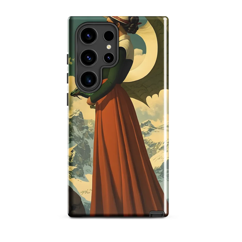 Mystic Harmony: The Dragon Keeper | Phone Case |  S24 Ultra | Tough Case | Glossy