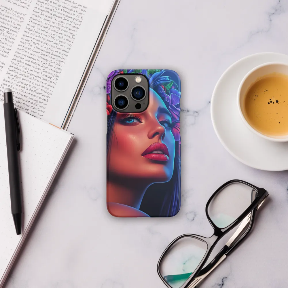 Radiance of the Floral Queen | Phone Case |  13 Pro | Snap Case | Matte