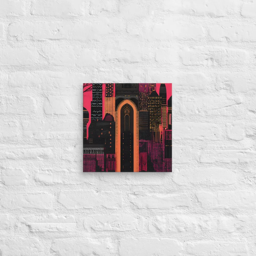 Urban Reverie | Canvas | 12″×12″