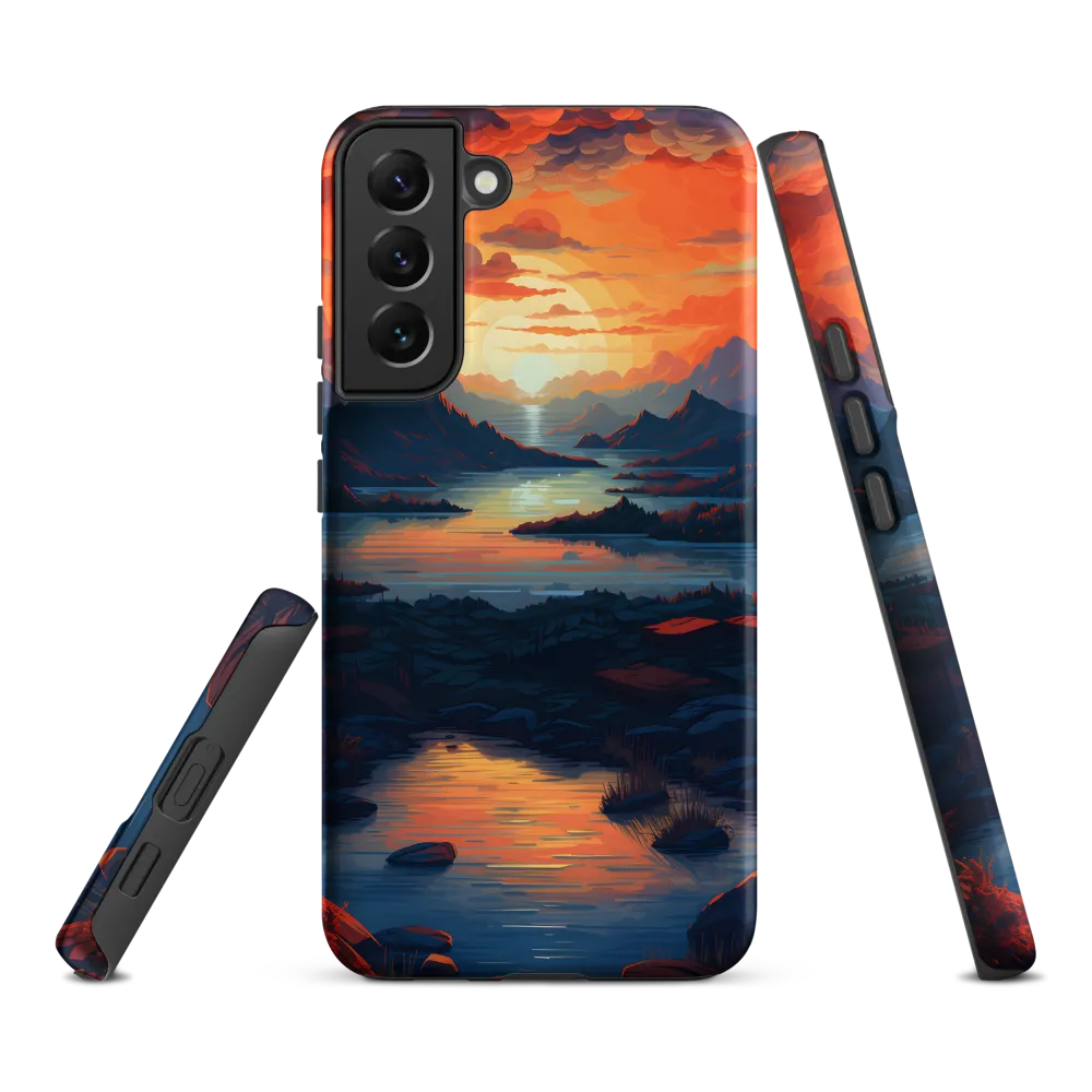 Ethereal Evening: A Digital Dusk