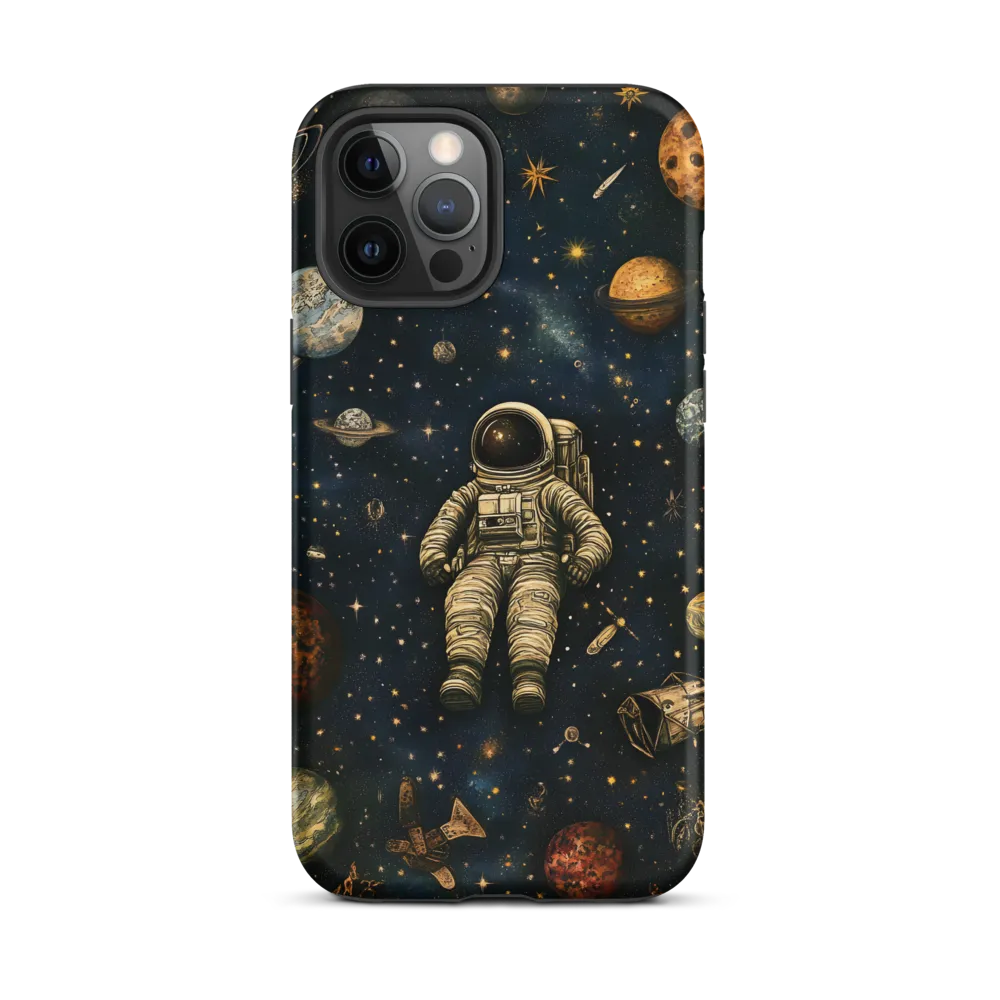 Cosmic Voyage: An Astronaut's Solitude