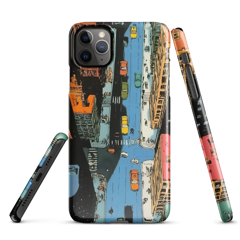 Urban Pulse: A Day in the City | Phone Case |  11 Pro Max | Snap Case | Glossy