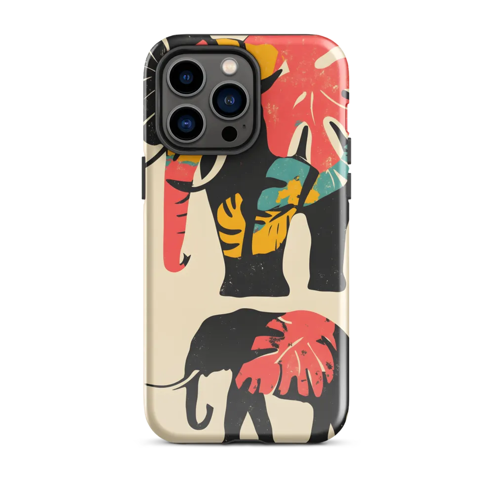 Tropical Elegance: The Elephant's Dance