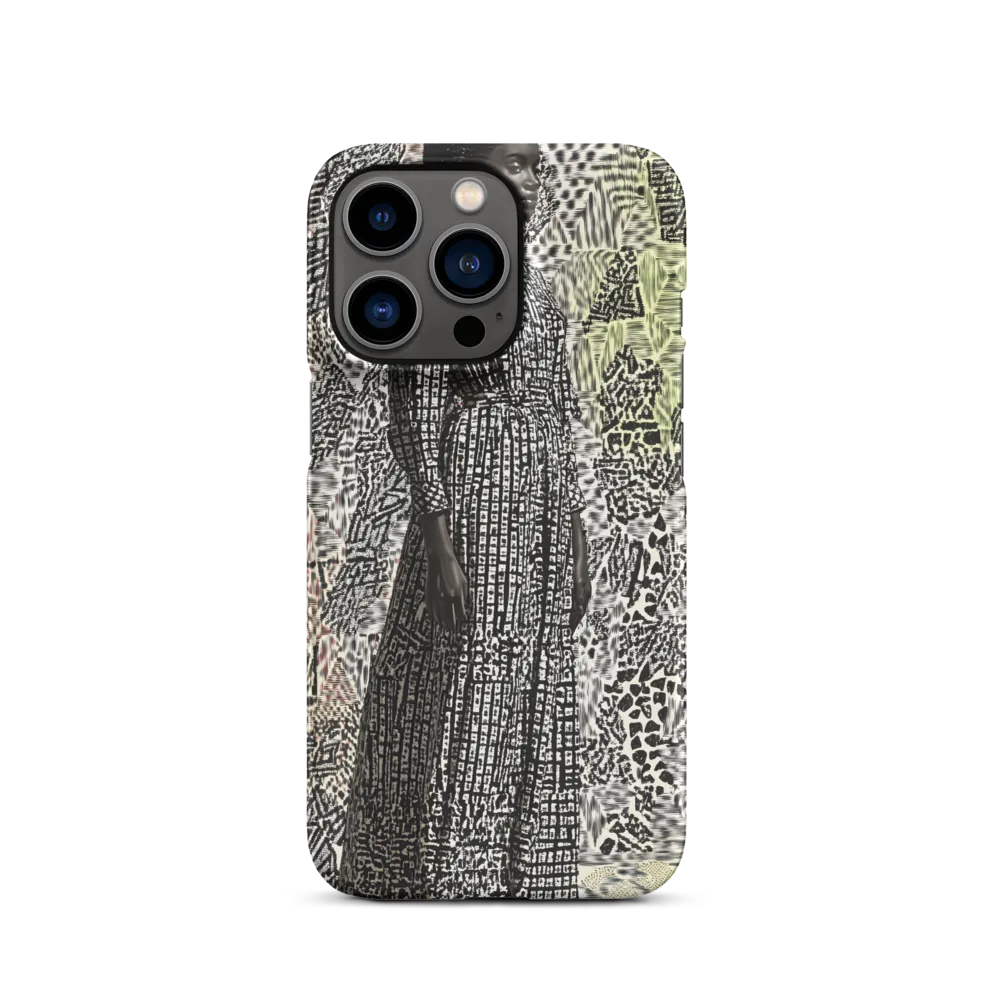 Elegance in Abstract Patterns | Phone Case |  13 Pro | Snap Case | Matte