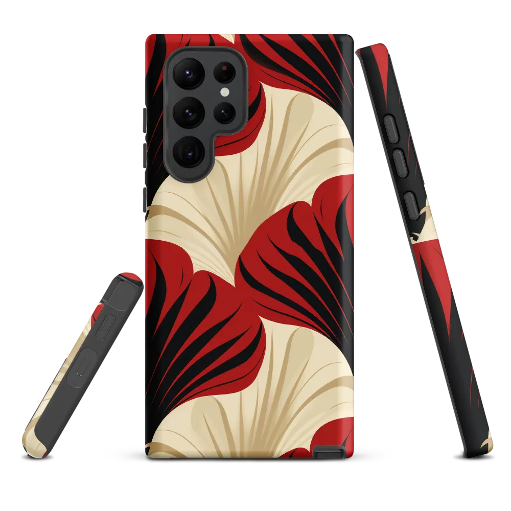 Elegance in Bloom: An Art Deco Floral Reverie