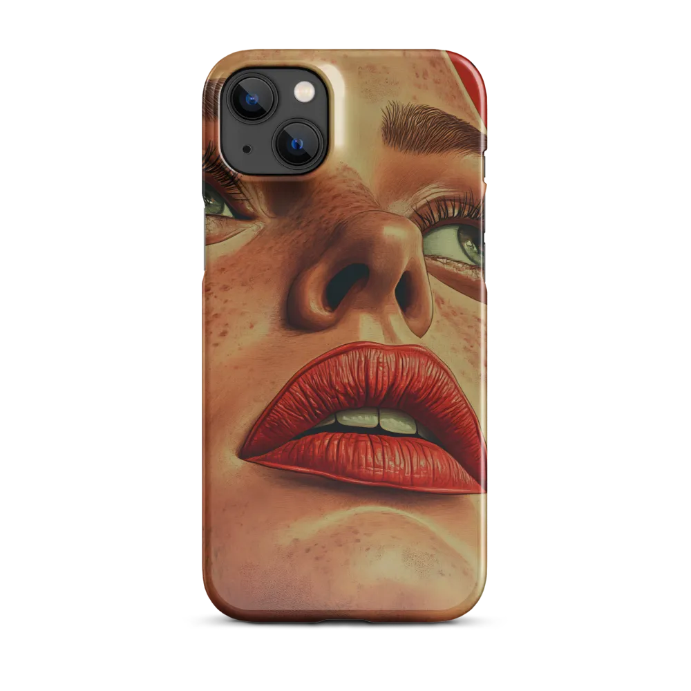 Red Intensity: A Portrait of Elegance
