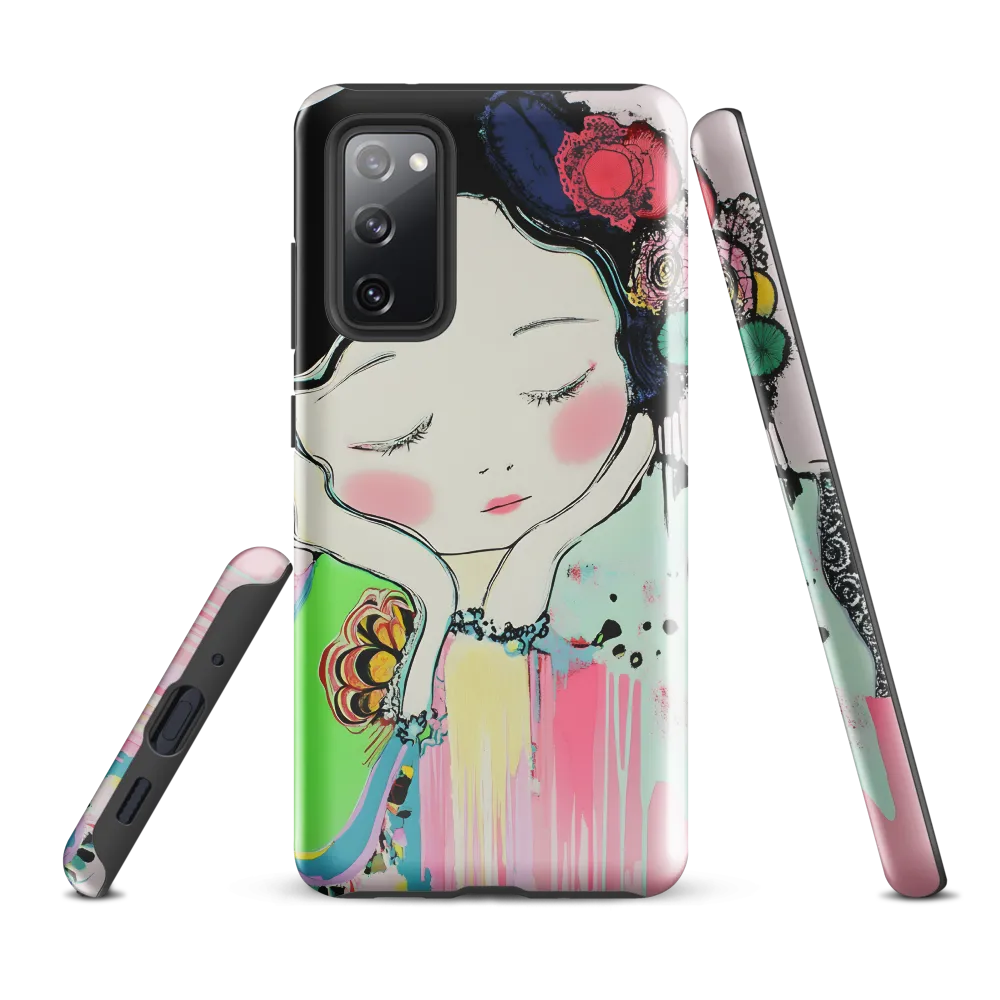 Whispers of Contemplation | Phone Case |  S20 FE | Tough Case | Glossy