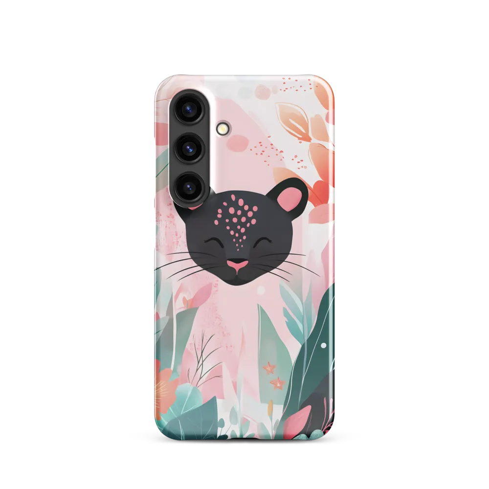 Whimsical Panther in Bloom
