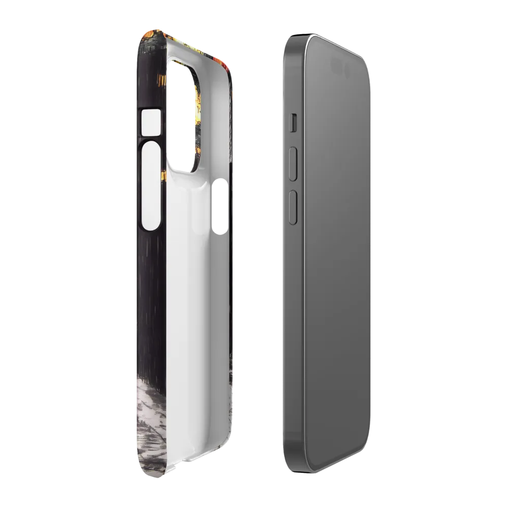 Eclipsed Cityscape | Phone Case |  14 Pro | Snap Case | Matte