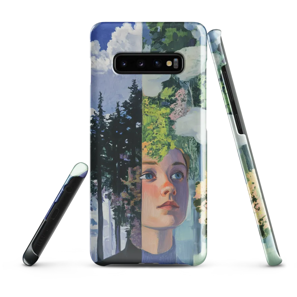 Harmony of Nature and Self | Phone Case |  S10 Plus | Snap Case | Glossy