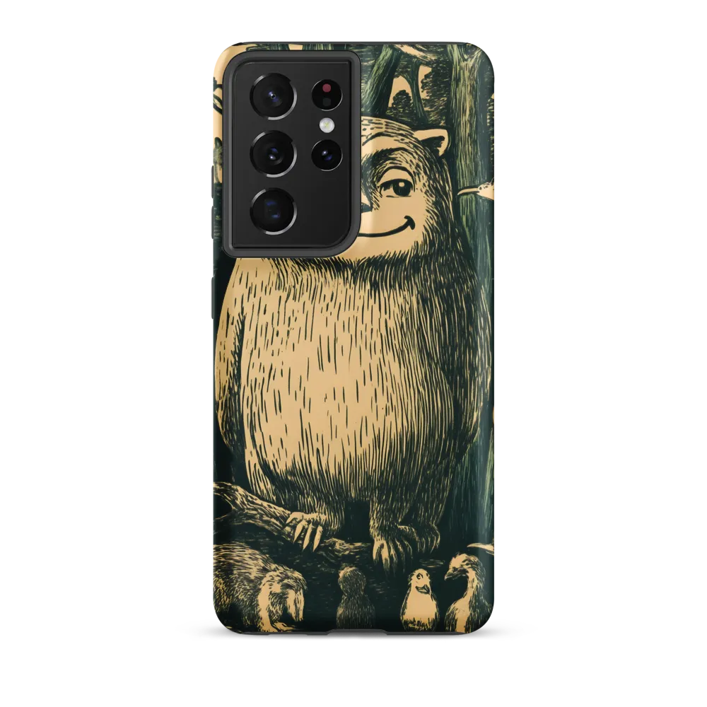 Forest Guardian: A Whimsical Encounter