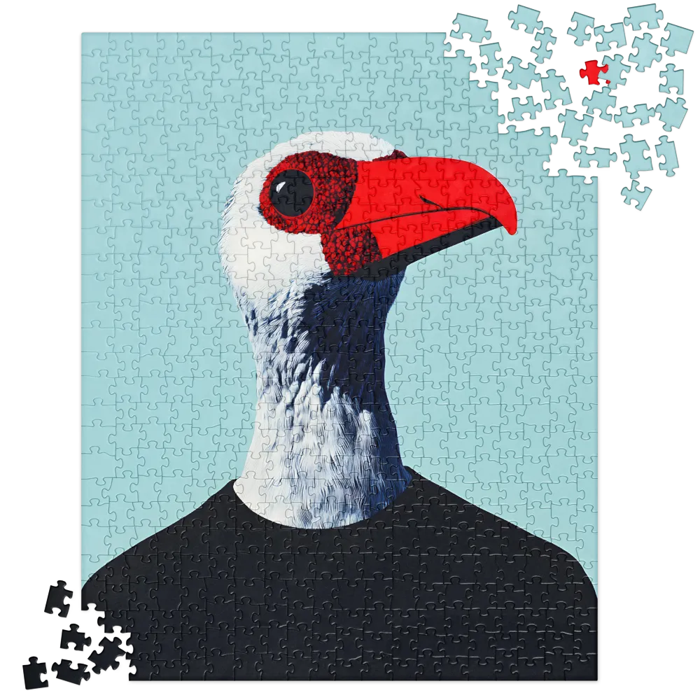 The Surreal Avian Portrait | Jigsaw Puzzle | 520 pieces